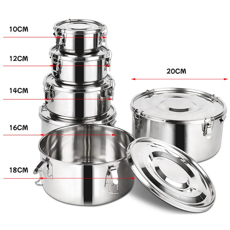 Food And Snacks For Picnic - 304 Stainlesss Steel Lunch Boxes Leak