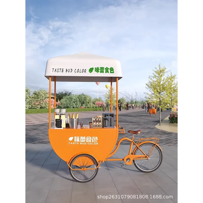 Snacks Food Usa - Outdoor Mobile Food Cart Snack Truck