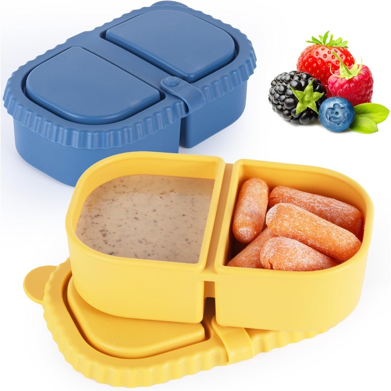 Reusable Silicone Snack Contai - Food And Snacks For Picnic review and price