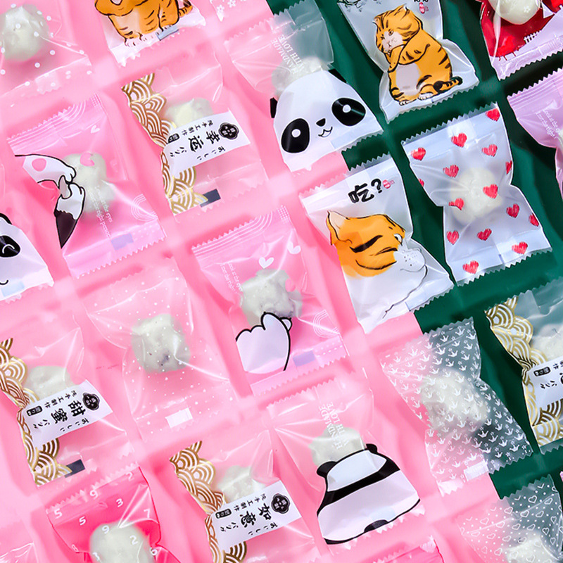 AQ 100pcs/lot Cartoon Cute Cat - Food Snacks For Baby Shower review and price