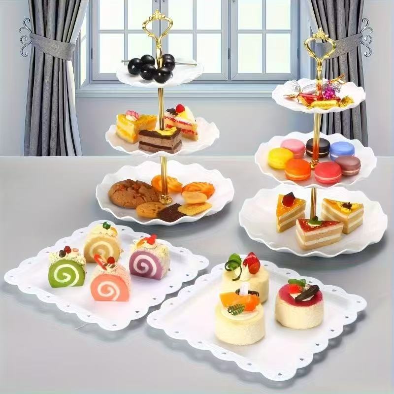 1/3/4/5PCS Decorative Food Tra - Food Snacks For Baby Shower review and price