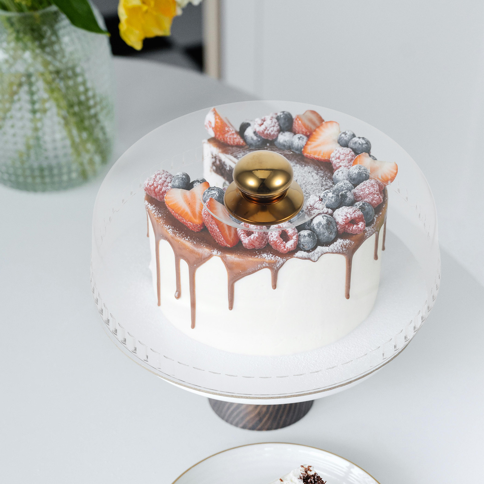 30Cm Clear Acrylic Cake Dome C - Food And Snacks For Picnic review and price