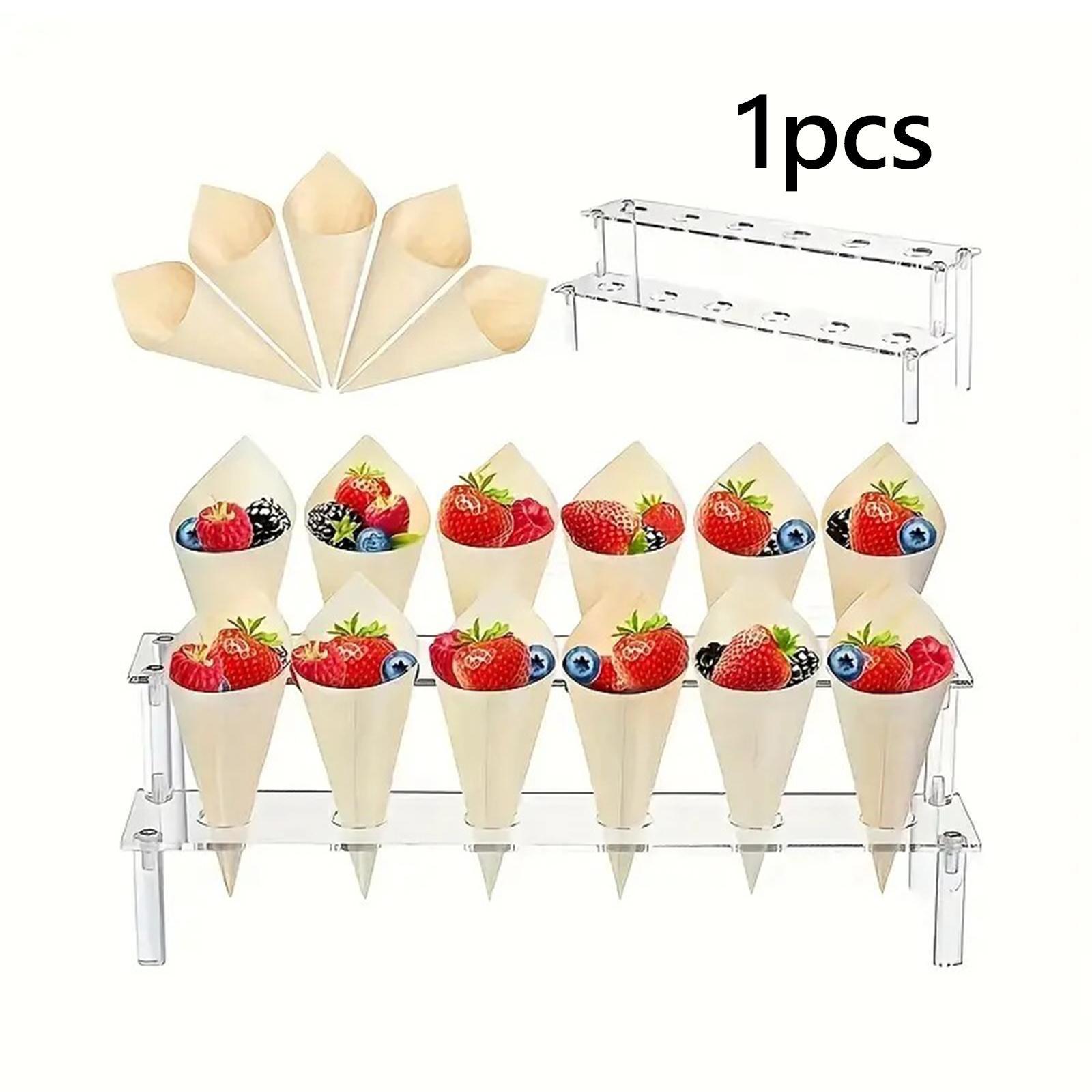 Ice Cream Cone Holder Cupcake  - Food Snacks For Baby Shower review and price