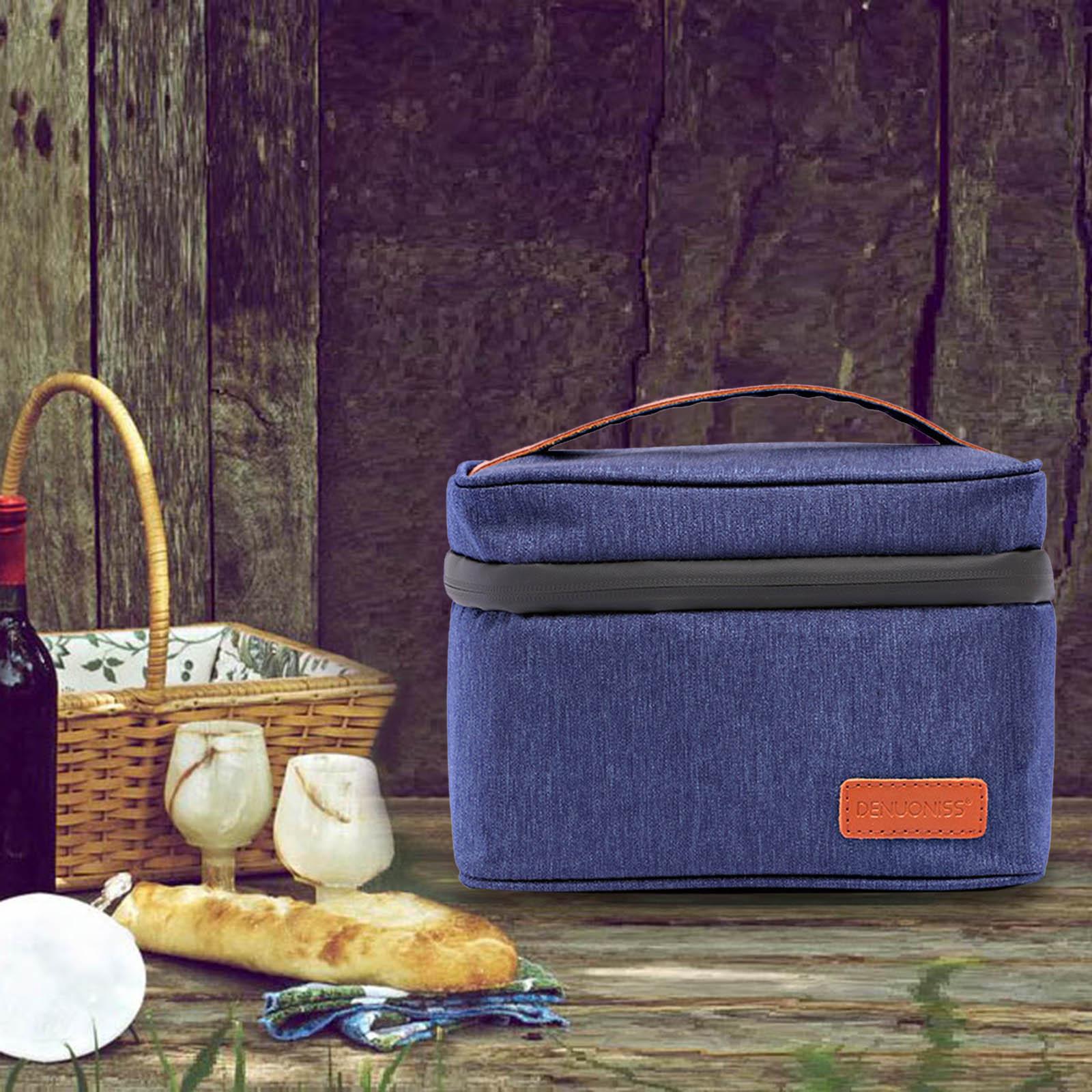 Insulated Lunch Bag Cooler Bag - Food And Snacks For Picnic review and price