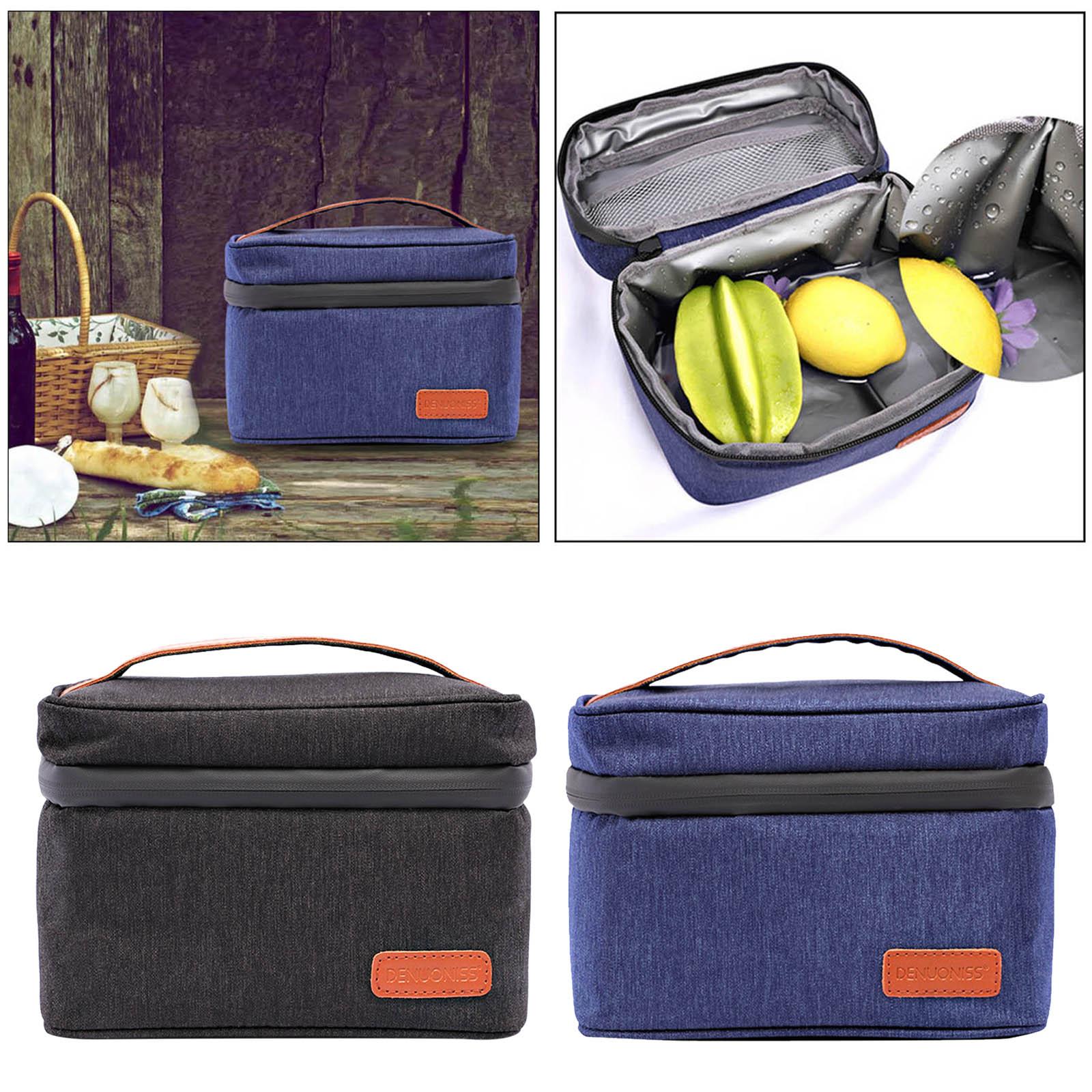 Insulated Lunch Bag Cooler Bag - Food And Snacks For Picnic review and price