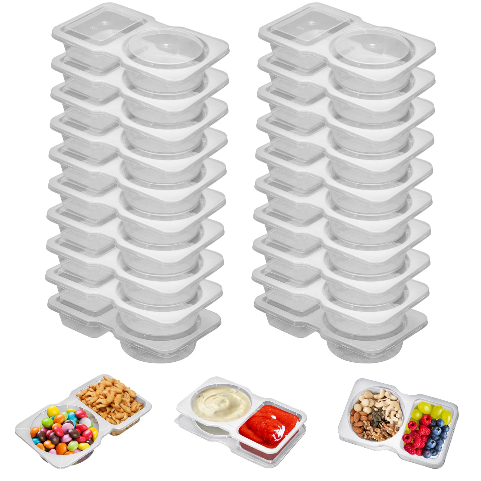 Reusable Plastic Sauce Contain - Food And Snacks For Picnic review and price
