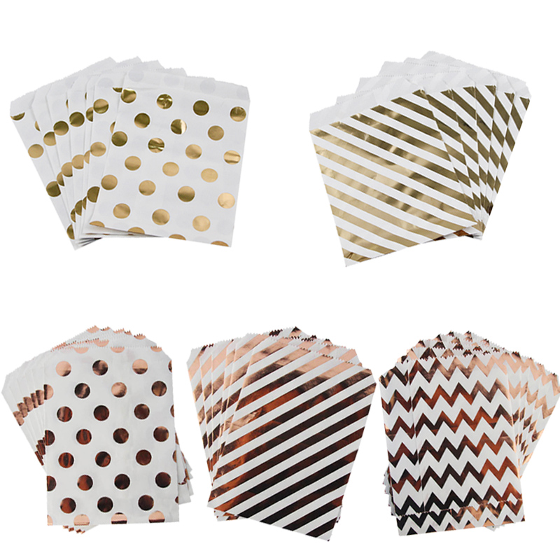 20/25pcs Gold/Rose Gold Dot/St - Food Snacks For Baby Shower review and price