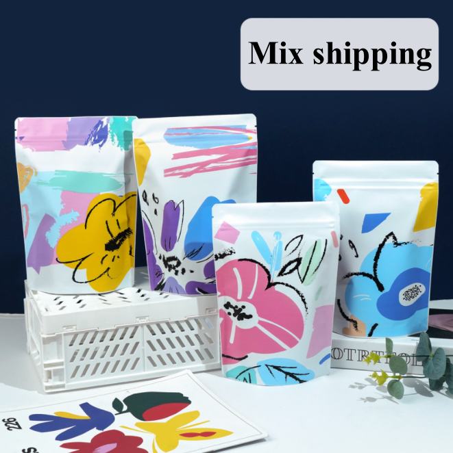 100PCS Aluminum Foil Stand-up  - Food Lovers Snacks review and price